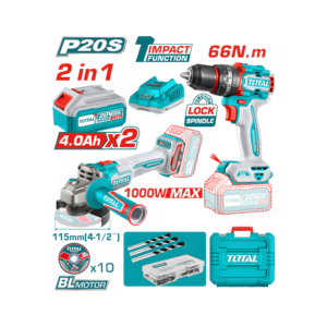 TCKLI20273 - CORDLESS 2 PCS COMBO KIT